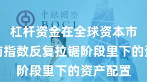 杠杆资金在全球资本市场在当前指数反复拉锯阶段里下的资产配置
