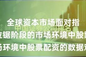 全球资本市场面对指数反复拉锯阶段的市场环境中股票配资的数据观