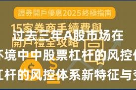 过去三年A股市场在震荡市环境中中股票杠杆的风控体系新特征与变